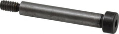 Holo-Krome - 1/4" Shoulder Diam x 1-1/2" Shoulder Length, #10-24 UNRC, Hex Socket Shoulder Screw - 8 Alloy Steel, Uncoated, 0.357 to 3/8" Head Diam - Benchmark Tooling