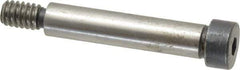 Holo-Krome - 5/16" Shoulder Diam x 1-1/2" Shoulder Length, 1/4-20 UNRC, Hex Socket Shoulder Screw - 8 Alloy Steel, Uncoated, 0.419 to 0.438" Head Diam - Benchmark Tooling