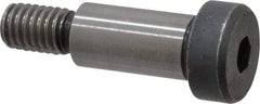 Holo-Krome - 1/2" Shoulder Diam x 1" Shoulder Length, 3/8-16 UNRC, Hex Socket Shoulder Screw - 8 Alloy Steel, Uncoated, 0.729 to 3/4" Head Diam - Benchmark Tooling