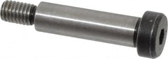 Holo-Krome - 1/2" Shoulder Diam x 1-3/4" Shoulder Length, 3/8-16 UNRC, Hex Socket Shoulder Screw - 8 Alloy Steel, Uncoated, 0.729 to 3/4" Head Diam - Benchmark Tooling