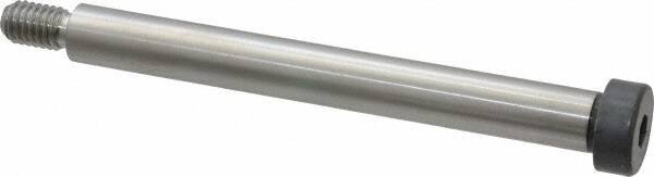 Holo-Krome - 1/2" Shoulder Diam x 4-1/2" Shoulder Length, 3/8-16 UNRC, Hex Socket Shoulder Screw - 8 Alloy Steel, Uncoated, 0.729 to 3/4" Head Diam - Benchmark Tooling