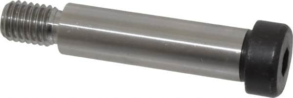 Holo-Krome - 5/8" Shoulder Diam x 2-1/4" Shoulder Length, 1/2-13 UNRC, Hex Socket Shoulder Screw - 8 Alloy Steel, Uncoated, 0.853 to 7/8" Head Diam - Benchmark Tooling