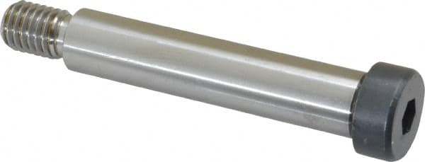 Holo-Krome - 5/8" Shoulder Diam x 3" Shoulder Length, 1/2-13 UNRC, Hex Socket Shoulder Screw - 8 Alloy Steel, Uncoated, 0.853 to 7/8" Head Diam - Benchmark Tooling