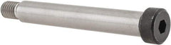 Holo-Krome - 5/8" Shoulder Diam x 4" Shoulder Length, 1/2-13 UNRC, Hex Socket Shoulder Screw - 8 Alloy Steel, Uncoated, 0.853 to 7/8" Head Diam - Benchmark Tooling
