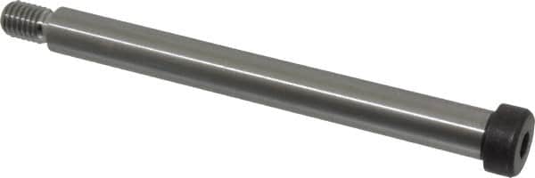 Holo-Krome - 5/8" Shoulder Diam x 6" Shoulder Length, 1/2-13 UNRC, Hex Socket Shoulder Screw - 8 Alloy Steel, Uncoated, 0.853 to 7/8" Head Diam - Benchmark Tooling