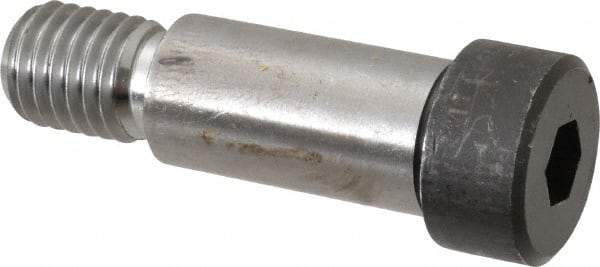Holo-Krome - 3/4" Shoulder Diam x 1-1/2" Shoulder Length, 5/8-11 UNRC, Hex Socket Shoulder Screw - 8 Alloy Steel, Uncoated, 0.977 to 1" Head Diam - Benchmark Tooling