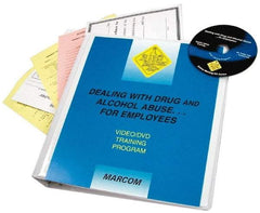 Marcom - Dealing with Drug and Alcohol Abuse for Managers and Supervisors, Multimedia Training Kit - 19 Minute Run Time DVD, English and Spanish - Benchmark Tooling