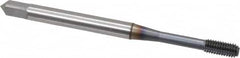 OSG - M3x0.50 Metric Coarse D5 Thread Limit Bottoming Thread Forming Tap - Powdered Metal High Speed Steel, TiCN Finish, 1-15/16" OAL, 5/8" Thread Length, Right Hand Thread, Series EXOTAP NRT - Benchmark Tooling