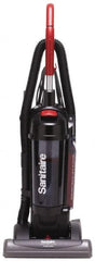 Sanitaire - Single Motor Bagless Heavy-Duty Upright Vacuum Cleaner - 15" Cleaning Width, 10" Amps, Comfort Hand Grip, Black - Benchmark Tooling