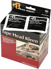 READ RIGHT - Sealed Pads - Use with Clean tape Heads, Guides, Capstans, Plastic Rollers & Other Electronic Components. - Benchmark Tooling