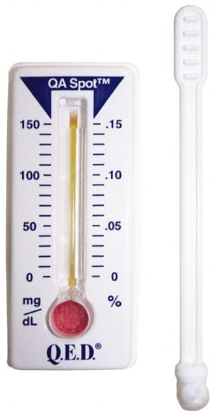 Drug & Alcohol Testing; Test Type: Blood Alcohol Level; Detects: Approximates Blood Alcohol Content (BAC) from up to 0.15%; Specimen Collected: Saliva; Number of Tests: 10; Applications: Tests for Blood Alcohol Level; Description: QED A150 Saliva Alcohol