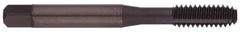 OSG - #6-40 UNF H6 Thread Limit Modified Bottoming Thread Forming Tap - Cobalt, Oxide Finish, 2" OAL, 11/16" Thread Length, Right Hand Thread, Series HY-PRO NRT - Benchmark Tooling