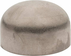 Merit Brass - 2" Grade 304L Stainless Steel Pipe End Cap - Butt Weld End Connections - Benchmark Tooling