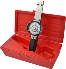 Proto - 3/8" Drive Dial Torque Wrench - 30 N/m Torque, 10" OAL, Fixed Head - Benchmark Tooling