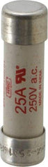 Cooper Bussmann - 250 VAC/VDC, 15 Amp, Fast-Acting Semiconductor/High Speed Fuse - 50.8mm OAL, 200 (RMS), 50 at DC kA Rating, 9/16" Diam - Benchmark Tooling