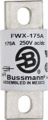 Cooper Bussmann - 250 VAC/VDC, 175 Amp, Fast-Acting Semiconductor/High Speed Fuse - Stud Mount Mount, 3-1/8" OAL, 200 (RMS), 50 at DC kA Rating, 1-7/32" Diam - Benchmark Tooling