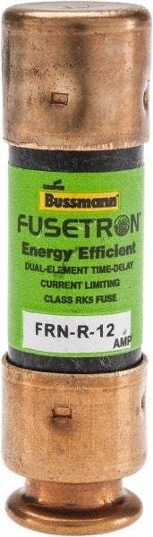 Cooper Bussmann - 125 VDC, 250 VAC, 12 Amp, Time Delay General Purpose Fuse - Fuse Holder Mount, 50.8mm OAL, 20 at DC, 200 (RMS) kA Rating, 9/16" Diam - Benchmark Tooling