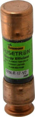 Cooper Bussmann - 125 VDC, 250 VAC, 17.5 Amp, Time Delay General Purpose Fuse - Fuse Holder Mount, 50.8mm OAL, 20 at DC, 200 (RMS) kA Rating, 9/16" Diam - Benchmark Tooling