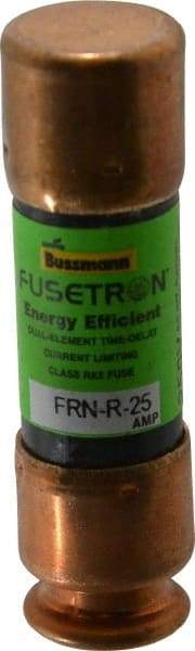 Cooper Bussmann - 125 VDC, 250 VAC, 25 Amp, Time Delay General Purpose Fuse - Fuse Holder Mount, 50.8mm OAL, 20 at DC, 200 (RMS) kA Rating, 9/16" Diam - Benchmark Tooling