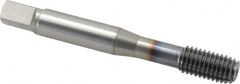 OSG - M8x1.25 Metric Coarse D9 Thread Limit Modified Bottoming Thread Forming Tap - Powdered Metal High Speed Steel, TiCN Finish, 2-23/32" OAL, 1-1/8" Thread Length, Right Hand Thread, Series EXOTAP NRT - Benchmark Tooling