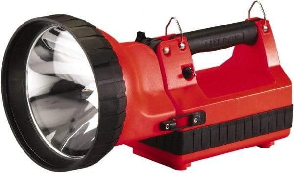Streamlight - Xenon Bulb, 3,350 Lumens, Spotlight/Lantern Flashlight - Orange Plastic Body, 1 12V Battery Included - Benchmark Tooling