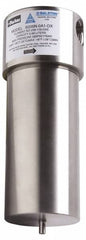 Parker - 1" Port, 12" High x 4" Wide, FRL Filter with Stainless Steel Bowl & Manual Drain - 175 Max psi, 275°F Max - Benchmark Tooling