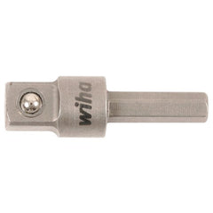 Micro Bit to 1/4″ Socket Adapter. 1.125″/28mm AOL. - Benchmark Tooling