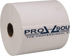 PRO-SOURCE - Hard Roll of 1 Ply White Paper Towels - 8" Wide, 800' Roll Length - Benchmark Tooling