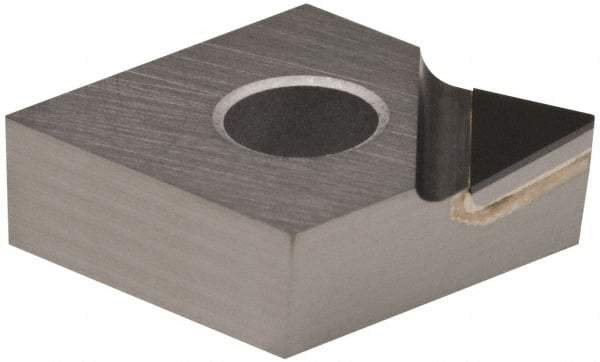 Hertel - HT-CNMX432 Grade HT420CD Polycrystalline Diamond (PCD) Turning Insert - Uncoated, Diamond, 1/2" Inscr Circle, 3/16" Thick, 1/32" Corner Radius - Benchmark Tooling