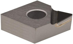 Hertel - HT-CNMX432 Grade HT420CD Polycrystalline Diamond (PCD) Turning Insert - Uncoated, Diamond, 1/2" Inscr Circle, 3/16" Thick, 1/32" Corner Radius - Benchmark Tooling