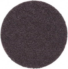 Norton - 2" Diam, 50 Grit Aluminum Oxide Adhesive PSA Disc - Coarse Grade, Brown, X Weighted Backing, Flexible - Benchmark Tooling