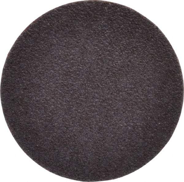 Norton - 2" Diam, 60 Grit Aluminum Oxide Adhesive PSA Disc - Coarse Grade, Brown, X Weighted Backing, Flexible - Benchmark Tooling