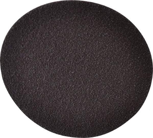 Norton - 3" Diam, 80 Grit Aluminum Oxide Adhesive PSA Disc - Coarse Grade, Brown, X Weighted Backing, Flexible - Benchmark Tooling