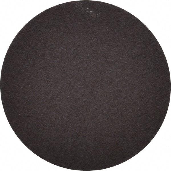 Norton - 3" Diam, 100 Grit Aluminum Oxide Adhesive PSA Disc - Medium Grade, Brown, X Weighted Backing, Flexible - Benchmark Tooling
