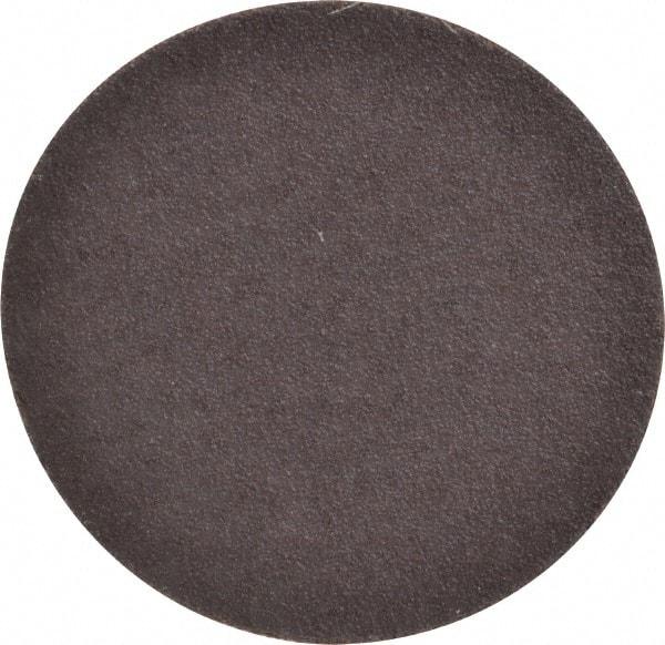 Norton - 5" Diam, 40 Grit Aluminum Oxide Adhesive PSA Disc - Very Coarse, Maroon, X Weighted Cloth Backing, Flexible - Benchmark Tooling