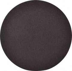 Norton - 6" Diam, 60 Grit Aluminum Oxide Adhesive PSA Disc - Coarse Grade, Brown, X Weighted Backing, Flexible - Benchmark Tooling