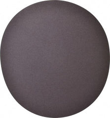 Norton - 10" Diam, 80 Grit Aluminum Oxide Adhesive PSA Disc - Coarse Grade, Brown, X Weighted Backing, Flexible - Benchmark Tooling