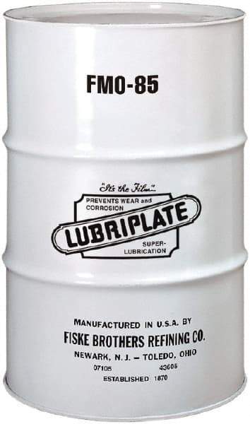 Lubriplate - 55 Gal Drum, Mineral Multipurpose Oil - SAE 5W, ISO 15/22, 19 cSt at 40°C, 4 cSt at 100°C, Food Grade - Benchmark Tooling