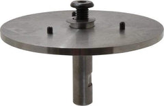 Weiler - 7/8" Arbor Hole to 3/4" Shank Diam Drive Arbor - For 6" Weiler Disc Brushes, Attached Spindle, Flow Through Spindle - Benchmark Tooling