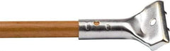 Weiler - 60 x 15/16" Wood Handle for Strip Broom - Tan - Benchmark Tooling