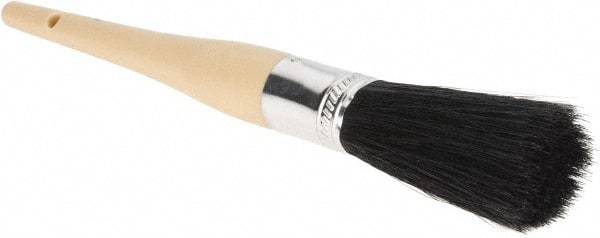 Weiler - 1-1/8" Oval Sash Brush - 2-1/4" Bristle Length - Benchmark Tooling