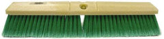 Weiler - 18" General Purpose Synthetic Push Broom - 3" Bristle Length, Foam Block, Threaded Handle Connection, Handle Sold Separately - Benchmark Tooling