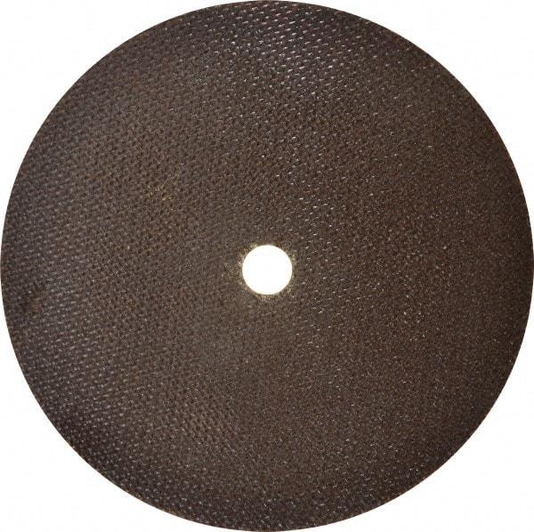 Norton - 7" 60 Grit Aluminum Oxide Cutoff Wheel - 0.06" Thick, 5/8" Arbor, 8,730 Max RPM, Use with Circular Saws - Benchmark Tooling