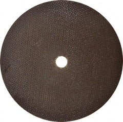 Norton - 7" 60 Grit Aluminum Oxide Cutoff Wheel - 0.06" Thick, 5/8" Arbor, 8,730 Max RPM, Use with Circular Saws - Benchmark Tooling