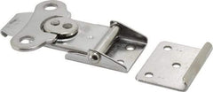 Value Collection - 3.43" Long x 2-3/4" Wide x 0.67" High, Draw Latch - Stainless Steel, with Natural Finish - Benchmark Tooling