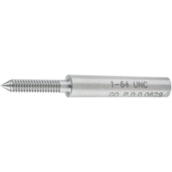 SPI - #1-64, Class 2B, 3B, Single End Plug Thread Go Gage - Steel, Size 000 Handle Not Included - Benchmark Tooling