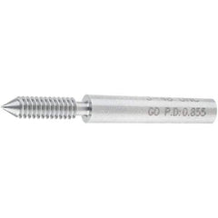 SPI - #3-48, Class 2B, 3B, Single End Plug Thread Go Gage - Steel, Size 000 Handle Not Included - Benchmark Tooling