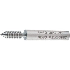 SPI - #4-40, Class 3B, Single End Plug Thread No Go Gage - Steel, Size 00 Handle Not Included - Benchmark Tooling