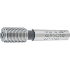 SPI - 5/16-32, Class 2B, 3B, Single End Plug Thread Go Gage - Steel, Size 1 Handle Not Included - Benchmark Tooling