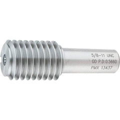 SPI - 5/8-11, Class 2B, 3B, Single End Plug Thread Go Gage - Steel, Size 3 Handle Not Included - Benchmark Tooling